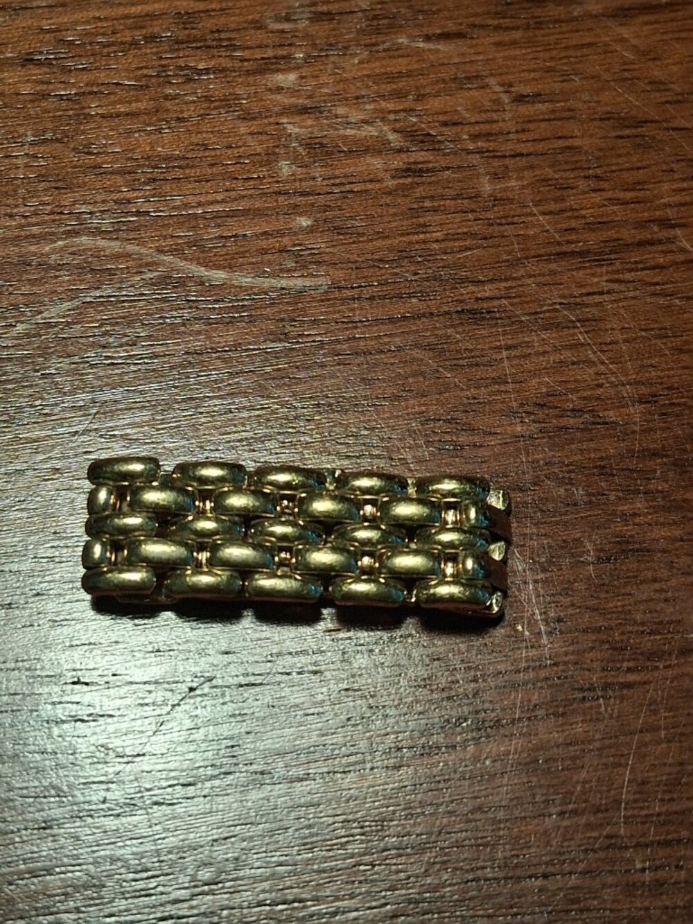 🌟🌟💍Vintage Avon Gold‑Tone Woven Band Ring - Picture 5 of 7